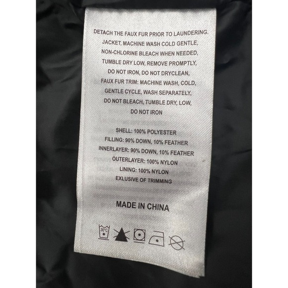 Valuker Womens Jacket Multicolor XXL Camouflage Hoodie Down Full Zip Long - Picture 7 of 13